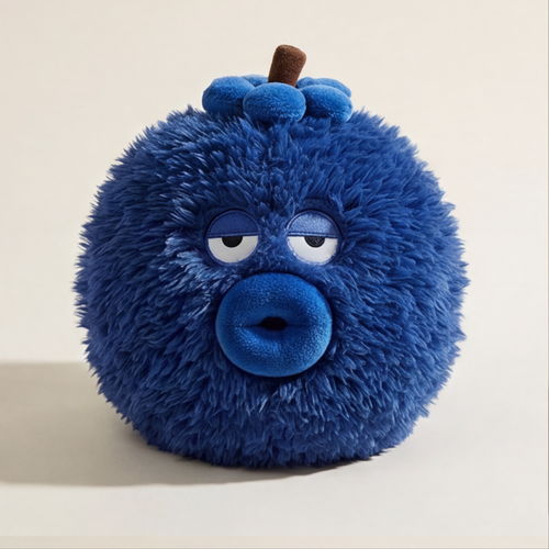 Cool Blue Blueberry Plush