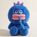 Royal Blue Drool Monster Plush